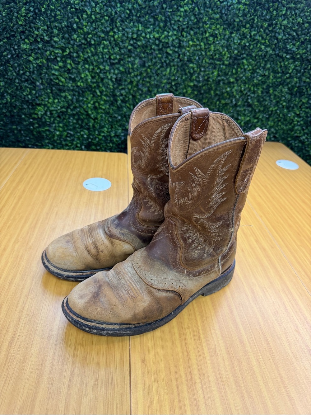 Mens Ariat Sierra Pull On Work Boots Brown 35760 Size 8 D